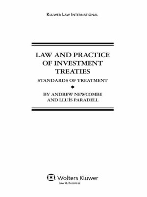 cover image of Law and Practice of Investment Treaties